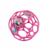OBALL Hračka Rattle 10 cm svetlo ružová