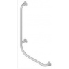 Jika UNIVERSUM Madlo do sprchy, 750 × 450 mm, závesné, pevné, pravé, biele H3897220000001