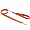 Hurtta Casual Reflexné vodítko Eco 180cm/20mm Cinnamon - vodítko pre psa, ideálne na každodenné použitie vyrobené z recyklovaných materiálov - Hnedá