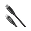 Kábel YENKEE YCU 631 BK USB C / Lightning 1m čierny