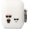 Karl Lagerfeld and Choupette na Airpods 1/2 KLACA2SILKCW