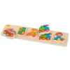 Bigjigs Baby Dřevěné vkládací puzzle hračky Bigjigs Toys