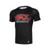 PitBull West Coast - pánský rashguard ADCC černý 3XL