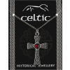 Westair Reproductions Ltd. Keltský cínový prívesok s retiazkou - kríž s kameňom