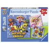 Ravensburger 093694 Tlapková Patrola Chlupatí hrdinové 3 x 49 dielov