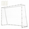 VEVOR Odrazová sieť na futbal 242 x 184 cm s nastaviteľnou výškou