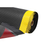 Protiúnavová rohož ST 6.9, PVC, čierna/žltá, 60 x 91 cm