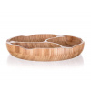 Banquet miska dělená BRILLANTE Bamboo 25x4 cm