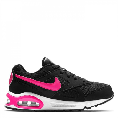Nike Air Max IVO Child Girls Trainers Black/Pink C12 (30)