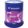 Verbatim DVD+R Matt Silver 4,7 GB 100 kusov (43551)