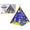 Lean Toys Detský stan teepee – Vesmírny motív