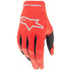rukavice RADAR, ALPINESTARS (červená/strieborná, vel. L)