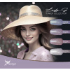 Lady G 4-dielna súprava gél lakov - March collection - s darčekovou margarétkou