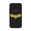 Kryt TopQ LUXURY Xiaomi Redmi Note 9 Pro pevný Gold Batman 52569