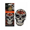Aroma Car DIA DE LOS MUERTOS Skull Orange Man Island