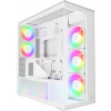 ARCTIC skriňa Xtender / E-ATX / 2x120mm ARGB fan / 2xUSB / USB-C / vertical GPU kit / číre sklo / biela