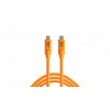 USB kábel Tether Tools USB-C - USB-C 4,6 m Oranžový (CUC15-ORG)