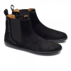 Kožené boty ZAQQ SPARQLE velours Black 42