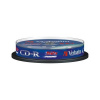 VERBATIM CD-R(10-Pack)Spindle/EP/DL/52x/700MB