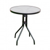 ROJAPLAST ZWT-03 Záhradný stôl ø 60 cm, čierny ROJAPLAST 608