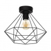 LED stropné svietidlo Eglo Tarbes (43004) čierne