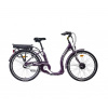 LIBERTY e-COMFY AL 3spd Farba rámu:: Fialový, Predná vidlica: Bez odpruženej vidlice, Veĺkosť batérie :: Li-Ion 36V/10,4Ah-40km