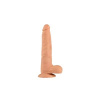 Gélové dildo 23,5 cm Long John Flesh Alive