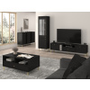 MEBLINE Nábytok do obývačky KYOTO 1 čierny grafit