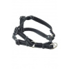 Postroj BUSTER Airmesh reflexný L, 25mm čierny