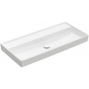 Villeroy & Boch Collaro umývadlo 100x47 cm obdĺžnik klasické umývadlo-umývadlo na nábytok biela 4A33A301