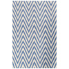 Bakero Kelim Zig Zag light blue (120x180 cm)