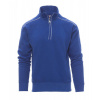 PAYPER VANCOUVER 000012-0001 / Pánska mikina s polozipsom - royal blue/biela XXXL