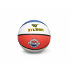 Lopta basket SEDCO RUBBER - 4 bílá/modrá