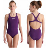Detské plavky - Jeden -kus outfit arény 140 fialová, ružová (Arena Detské plavky Swim Pro Solid 140)