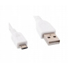 Gembird CCP-mUSB2-AMBM-6-W USB 2.0 A (M) -> Micro-B USB 2.0 (M), pozlátené konektory, 1,8m