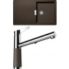 Set Schock S13-5 (dřez Tia D-100 Bronze + baterie SC-510.120 Bronze)