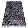 Dywany Łuszczów Koberec MAROC 68499, čierna -biela - strapce, Berber, Maroko, Shaggy 80x150 cm