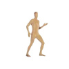 Celotelový zentai spandex catsuit, karnevalový kostým XL pánske Telová