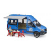 Bruder 2684 MB Sprinter Camper s řidičem
