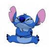 CUKROVÁ TLAČ Opłatek na Tort Cukrová hmota Potlač Stitch 3 + MENO