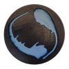 MIJ Jedálenský tanier BLUE BLUR 28,5 cm, modrý, keramika