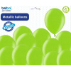 Limetkově zelené metalické balónky - 083 LIME GREEN - 50 ks Belbal - Belbal
