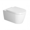 Duravit ME BY STARCK 37x57 WC závesné hlbok.splach, Biela 25280900001 Wondergliss 25280900001