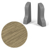 AP35 koncovka L+P k lište TYP 08 ACARA, PVC Dub rustic, 1 pár