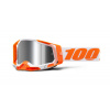 RACECRAFT 2 100% okuliare ORANGE silver plexi