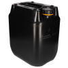 Plastový kanister, antistatický, objem 30 litrov, čierny