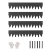 Oceľové krajinné rámovanie 4 Pack 40 x 8 palcov z nehrdzavejúcej ocele Divider