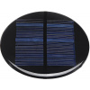 Fotovoltaický solárny panel mini 5V/110mA, priemer 90mm