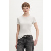 Tommy Jeans basic tričko dámske bavlnené DW0DW20459 sivá M