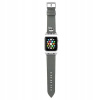 Karl Lagerfeld Karl Head PU Remienok pre Apple Watch 42mm/44mm strieborná 3666339033743